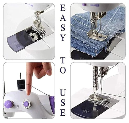 Mini 4-in-1 Electric Household Sewing Machine